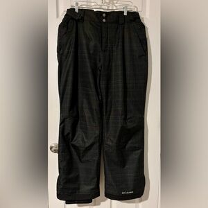 Men’s Columbia ski snowboard pants size large worn once